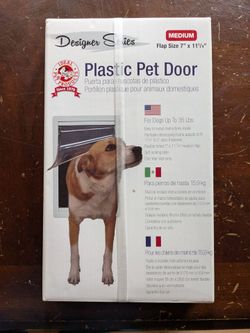 New Plastic Pet Door 7" x 11-1/4"