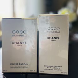 Coco Chanel Mademoiselle Perfume N Body Cream
