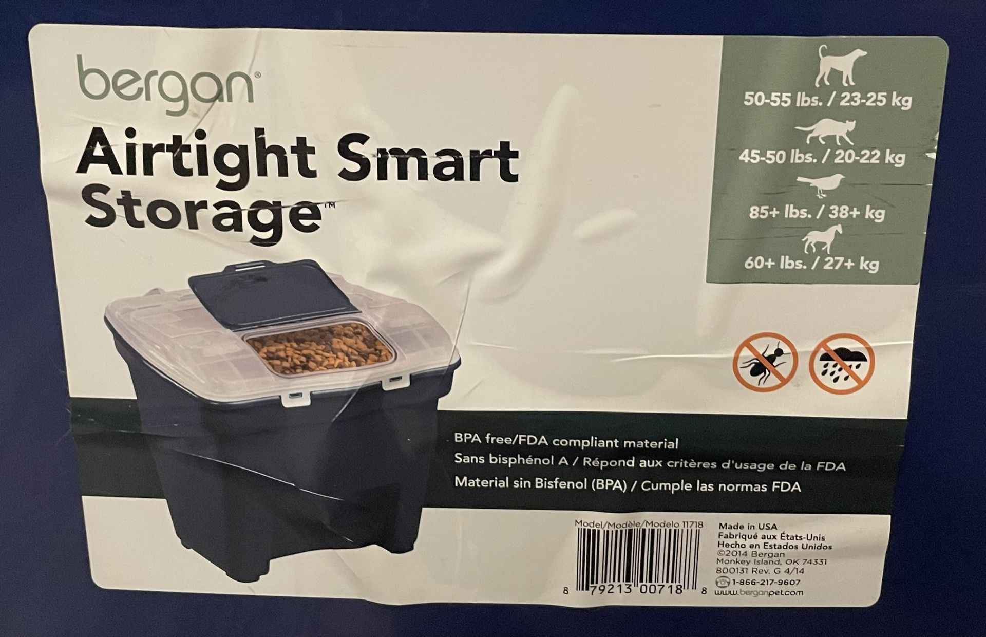 Pet Food Storage Container!