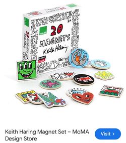 MoMA Keith Haring Magnet Set (20 pieces)