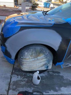 Auto body work