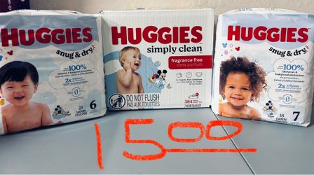 Huggies Diapers & Wipes