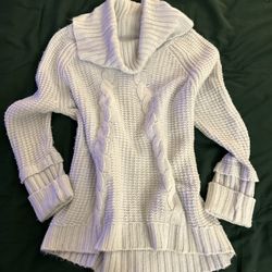 Ivanka Trump Baby Blue Luxurious Knit Sweater S