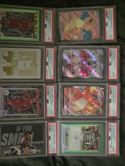 Assorted PSA slabs
