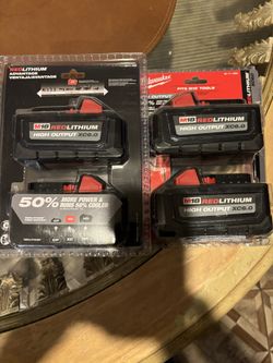 Baterías Milwaukee 6.0 Nuevas $220 El. Par