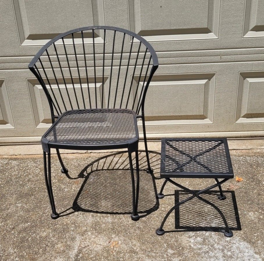 2pc Patio FurnitureSet Wrought Iron