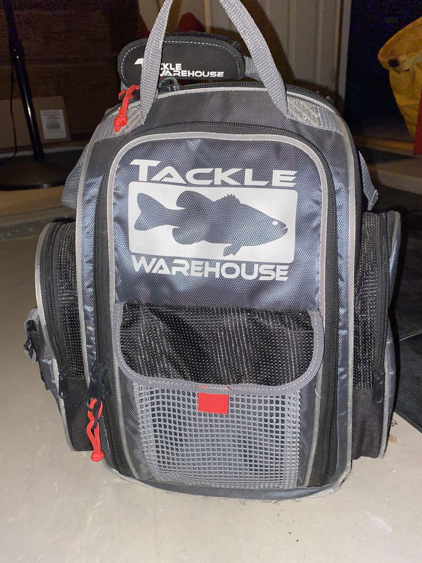 New Tackle warehouse Fishing Backpack w/ New Plano Boxes!! for