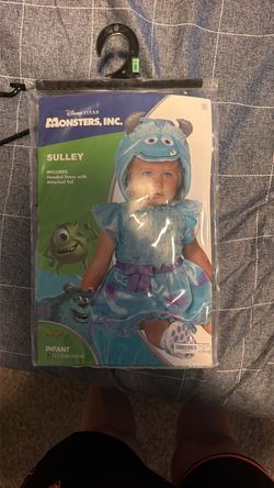 Sulley infant costume
