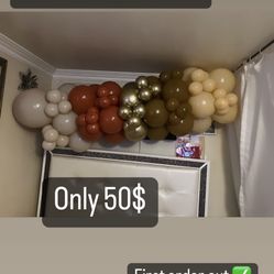 Thanksgiving Balloon Garland 