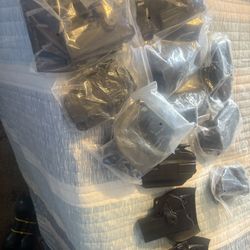 Plastic Gun Holsters, They Fit Glocks, Sigg, Colts, They Are $30 Apiece In The Gun Stores. All Are New And Unused.