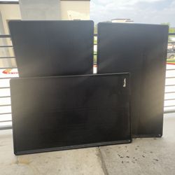 KICKASS YOUR DOG KENNELS! 3 XL black kennel crate matts! Must sell by 5/9!