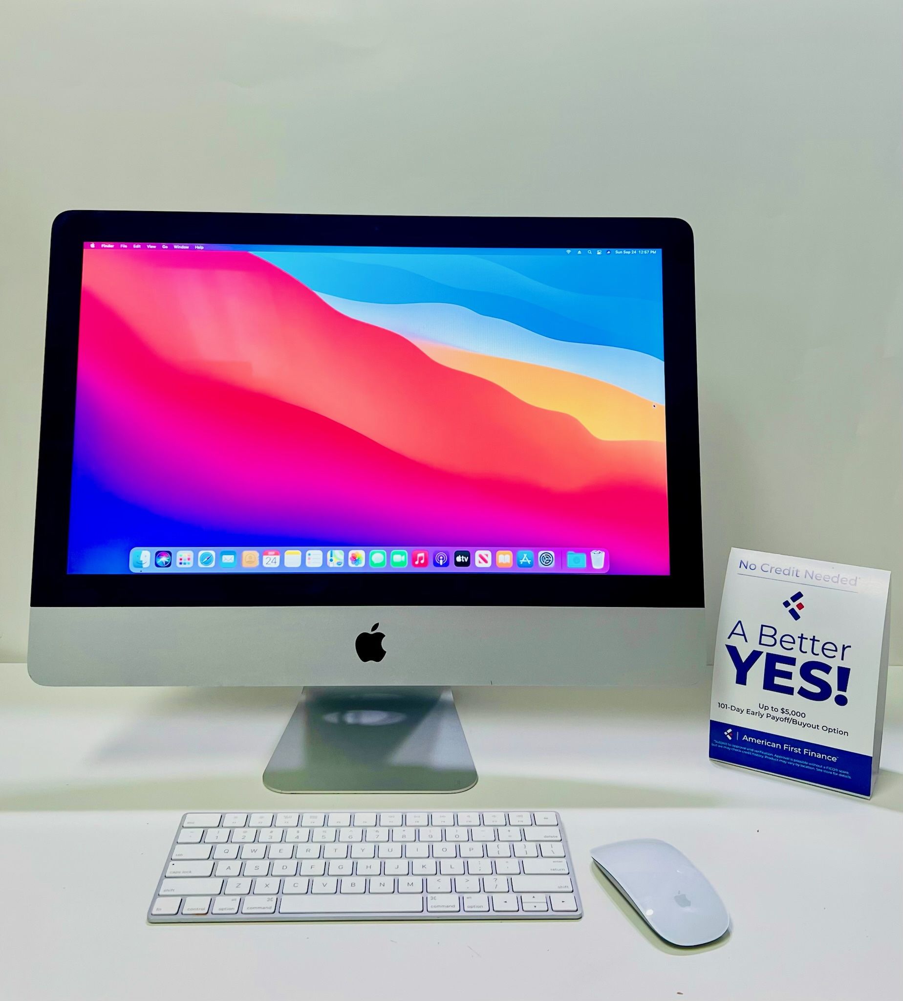 iMac 21” Desktop Apple Intel Core i5/8GB RAM/512GB⚡️Microsoft Office Word Excel,Logic,Final Cut🖥️1 Yr Wrnty✅$0Down Finance Available