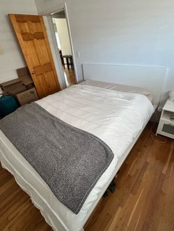 Bed frame and mattress