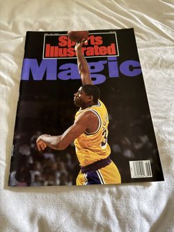Sports Illustrated Magazine  Magic Johnson
