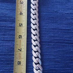 Very Large Silver Bracelet 