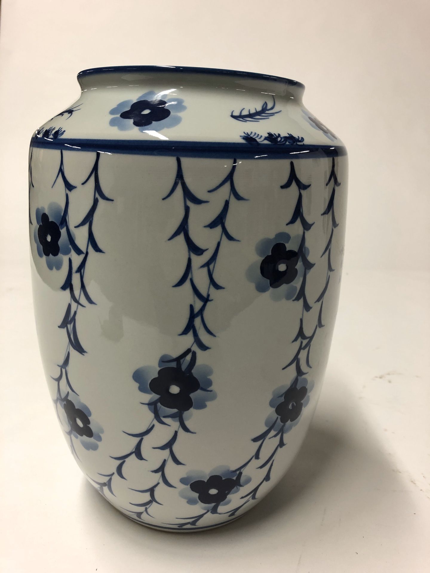 Classic blue and white Chinese porcelain vase