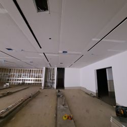 Drywall, Steel Studs And T-BAR