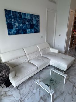White Sofa Sectional