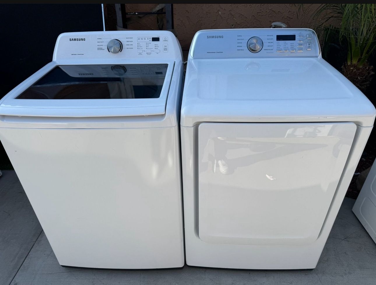 Samsung Large Capacity Washer And Dryer
