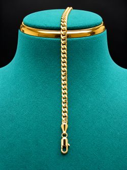 Gold bracelet 14k plated