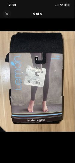 Lemon brand brushed leggings NEW s/m