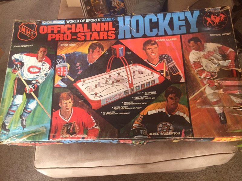 Coleco World of Sports Official NHL Pro Stars Hockey Game 1971