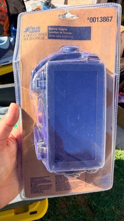 Blue Hawk Brazing Goggles New in Package