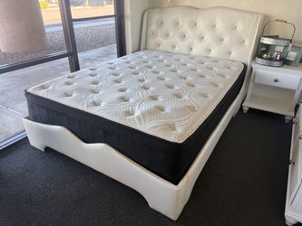 Queen bed frame
