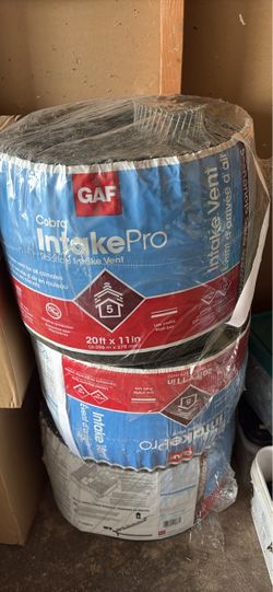 GAF Cobra IntakePro Roofing Intake Vent Rolls