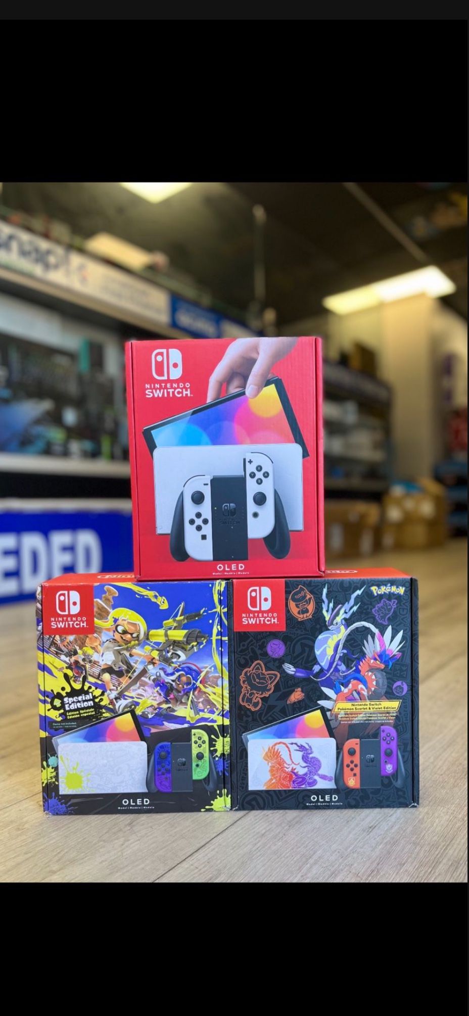 Nintendo Switch OLED (Different Models Available)