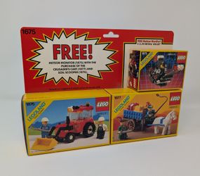 Lego 1675 Promotional Three Set Bonus Pack - Rare! New In Box!