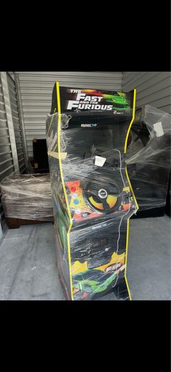Arcade1Up The Fast and The Furious Deluxe Arcade Machine