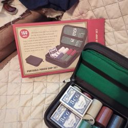 Poker Chip Set Portable