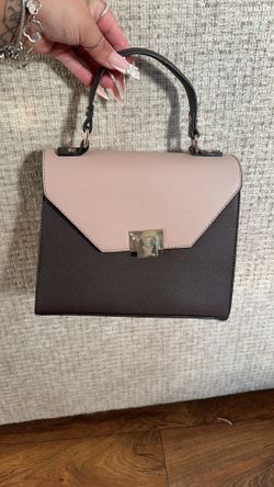 Brown And Pink Purse