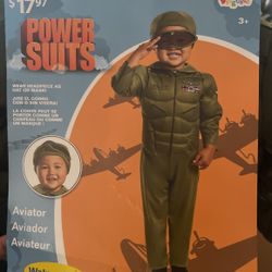 Toddler Power Suits Aviator Costume