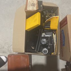Polaroid And Kodak Vintage Camera Collection