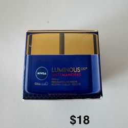Nivea Luminous Crema Reparadora De Noche 