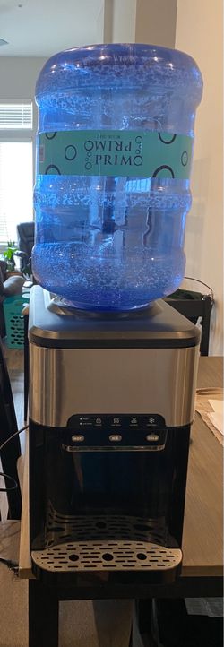 Water cooler dispenser and ice maker