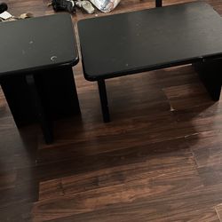 End Table and Dining Table 