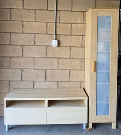IKEA TV unit and shelf