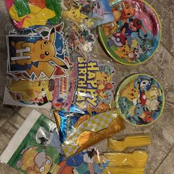 Pokémon Birthday Supplies