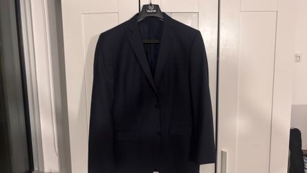 Bruno Ferrini Slim Fit Navy Blazer- Men’s Sport Coat- Size US 42R, EU 52