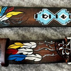NEW! Hand Made Leather IWatch Band - 49mm