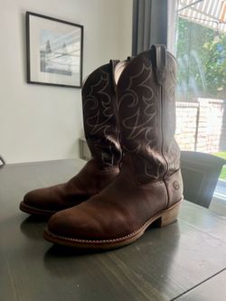 Double H Dylan Men's Gel Ice Work Western Boots Brown Color
