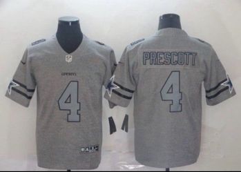 Dak Prescott Grey Stitched Jersey XL