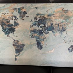 Decorative - World Map Frame 