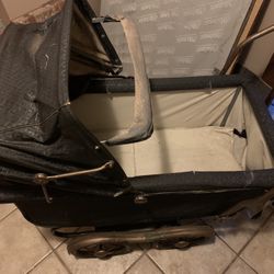 antique stroller