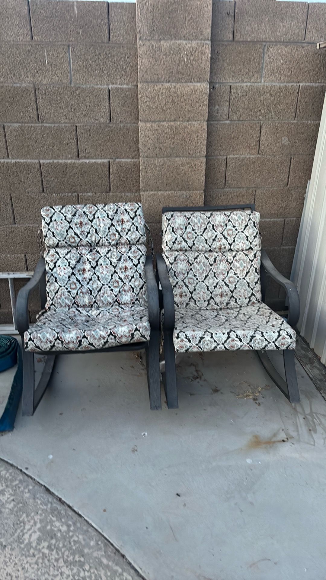 Patio chairs