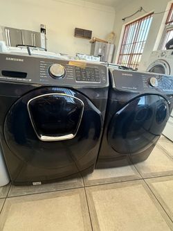 Gas Samsung washer and dryer set
