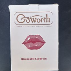 Disposable lip brush 